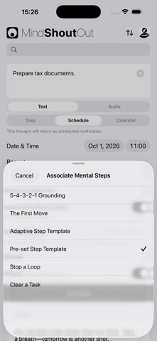 MindShoutOut - Mental Load Screenshot 6 of 10