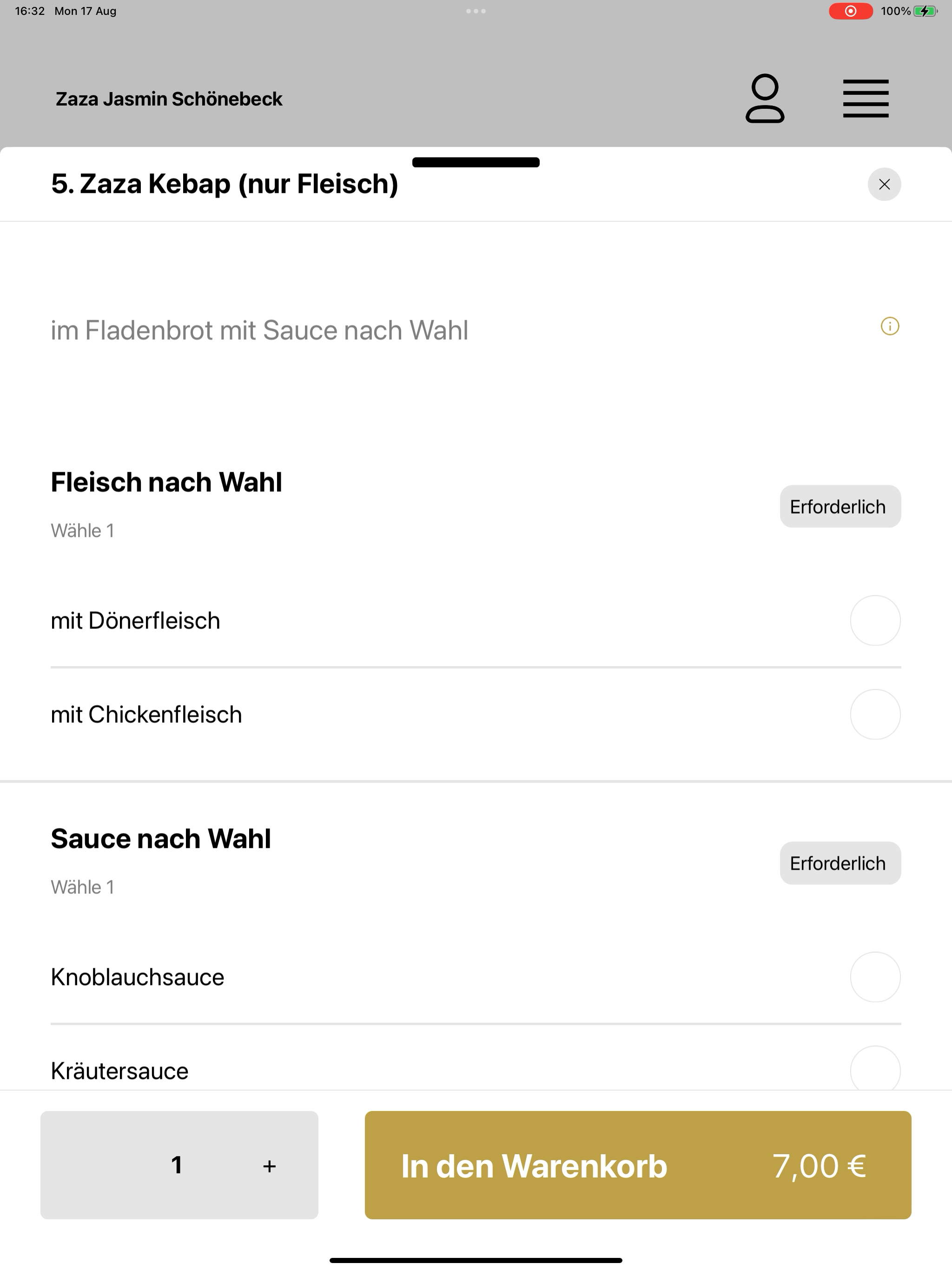 Pizzeria Zaza Jasmin DE screenshot 16
