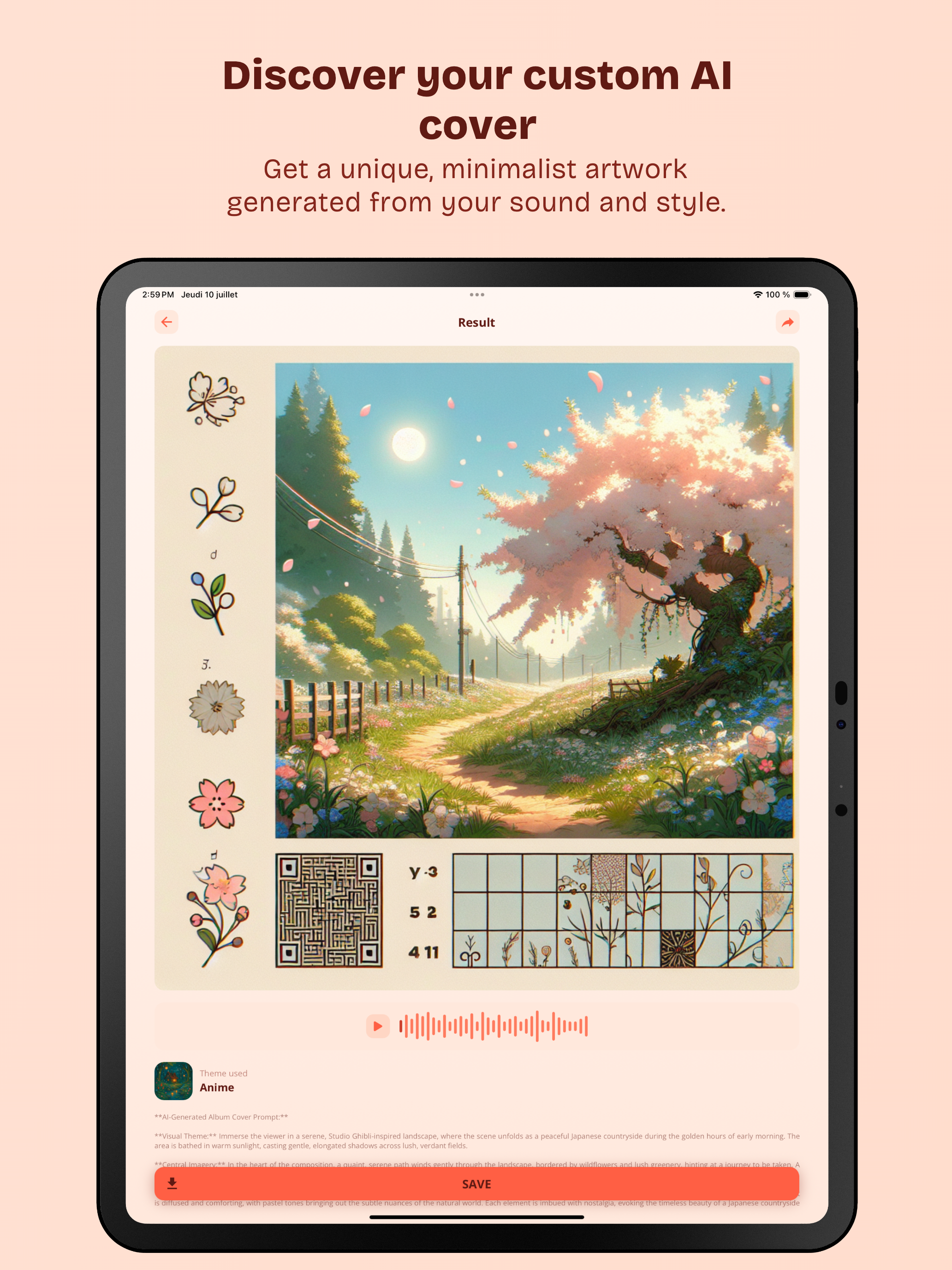 TuneArt: Album Cover Maker