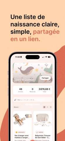 Ma Liste Naissance Screenshot 1 of 6