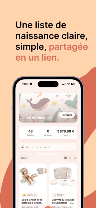 Ma Liste Naissance Screenshot 1 of 6