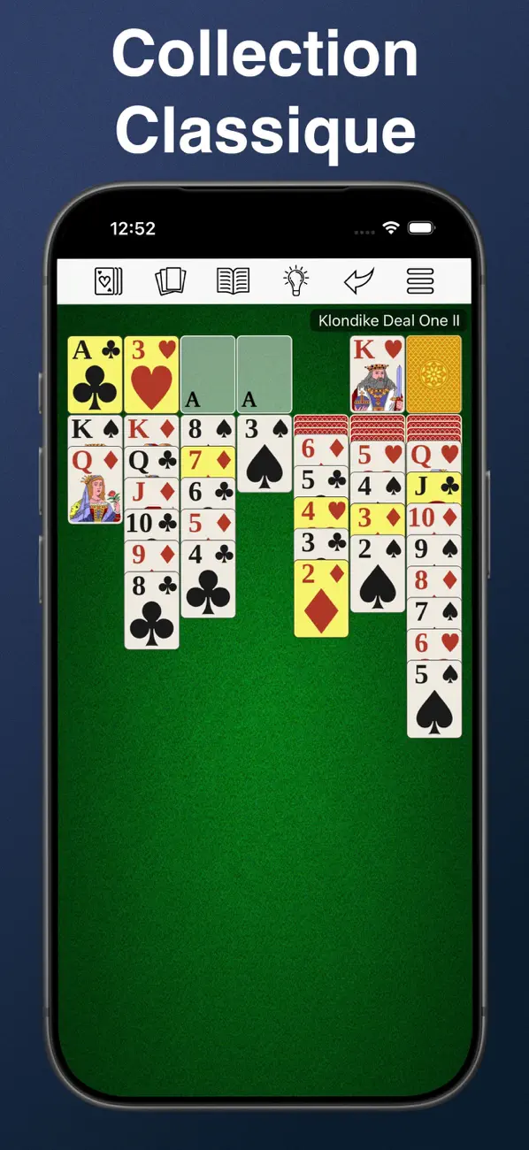 Screenshot #2 pour 700 Jeux de Cartes - Solitaire