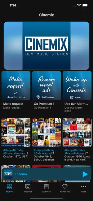 Cinemix screenshot 1