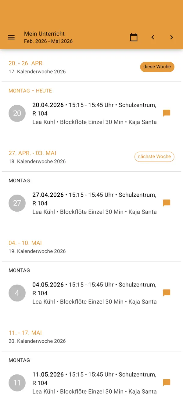 Screenshot #2 pour Musikschule Bonn