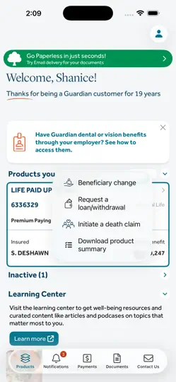 Guardian® iPhone Screenshot 2