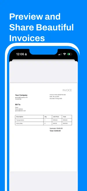 Invoice Maker: Simple screenshot 4