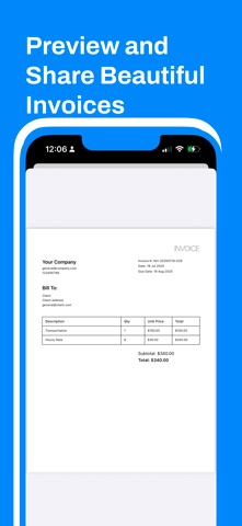Invoice Maker: Simple Screenshot 4 of 6