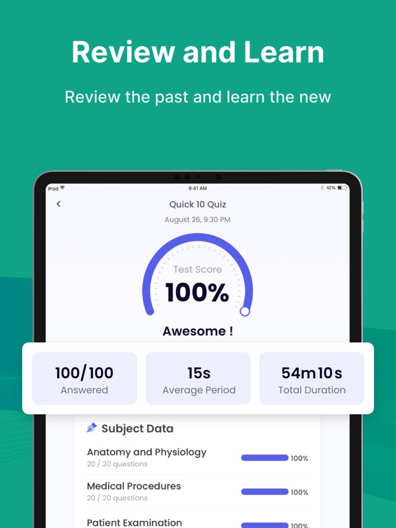 AAMA CMA Exam Prep Test 2026 iPad screenshot 5 - Education app