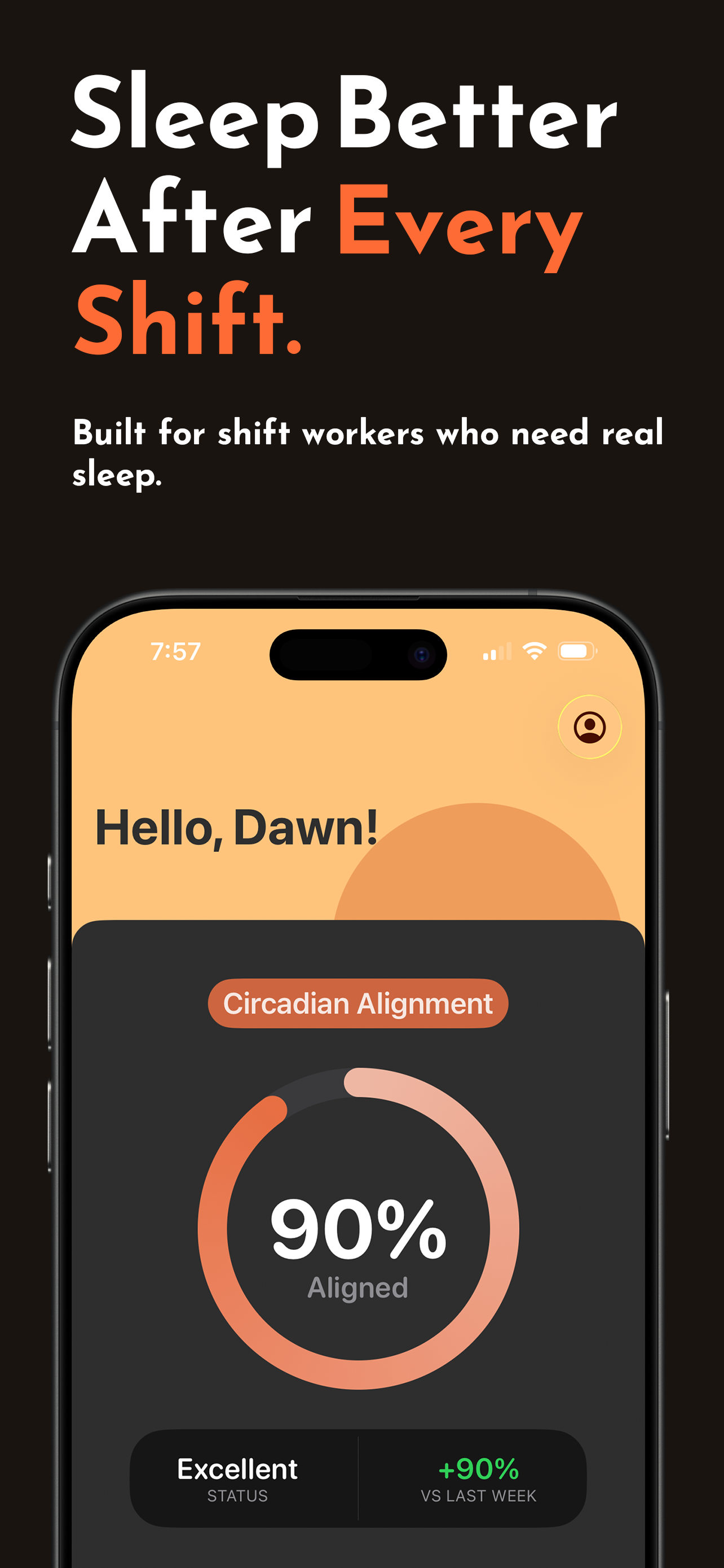Riseo: Night Shift Tracker screenshot 2