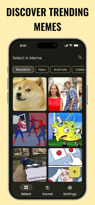 Memingo: AI Meme Generator Screenshot 1 of 7