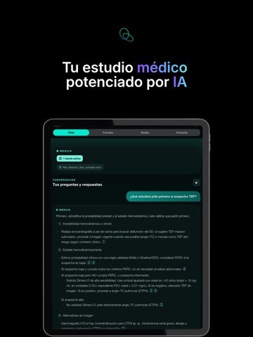 Medu - Educación Médica iPad screenshot 1