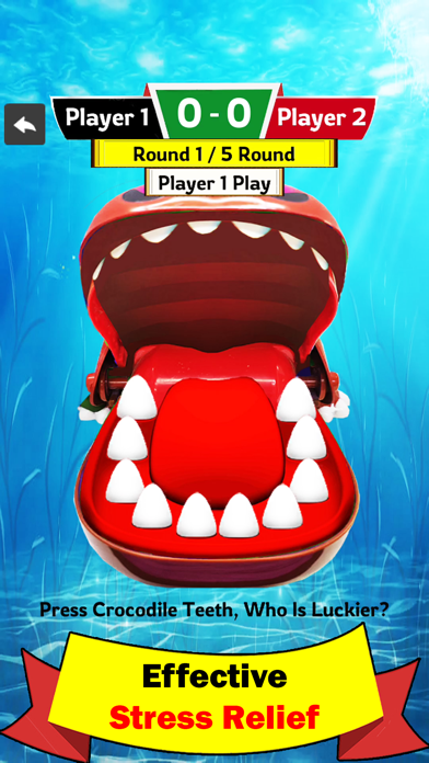 Crocodile Attack: dentist game Screenshot