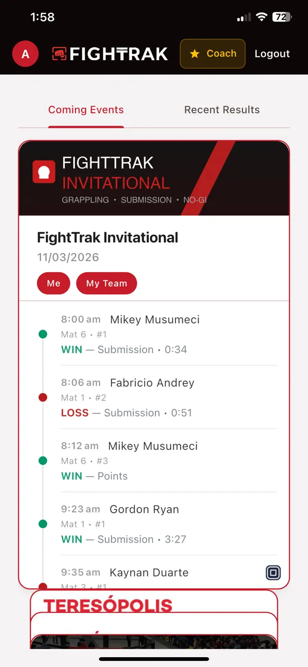 Screenshot #3 pour FIGHTTRAK