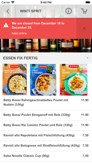 App screenshot