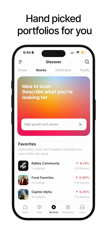 Rallies: AI Financial Copilot screenshot 6 of 10