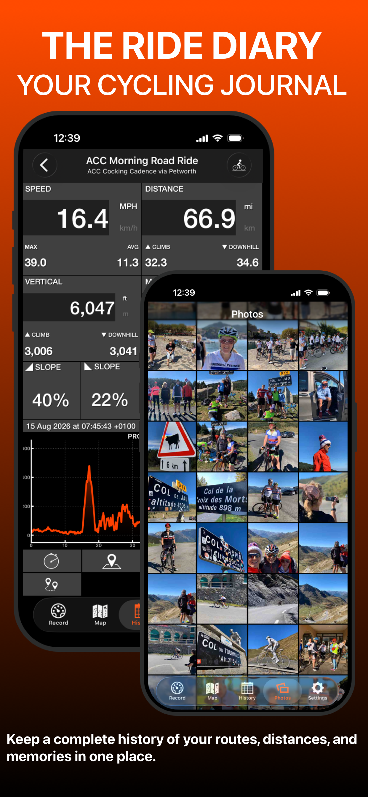 Bike Tracks screenshot 4