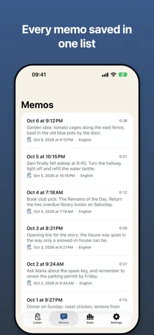 WhisperNote: Whisper to Text screenshot 3
