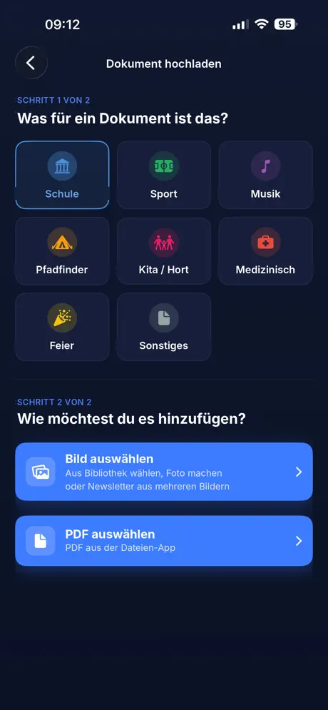 DadBrain‑App screenshot 2