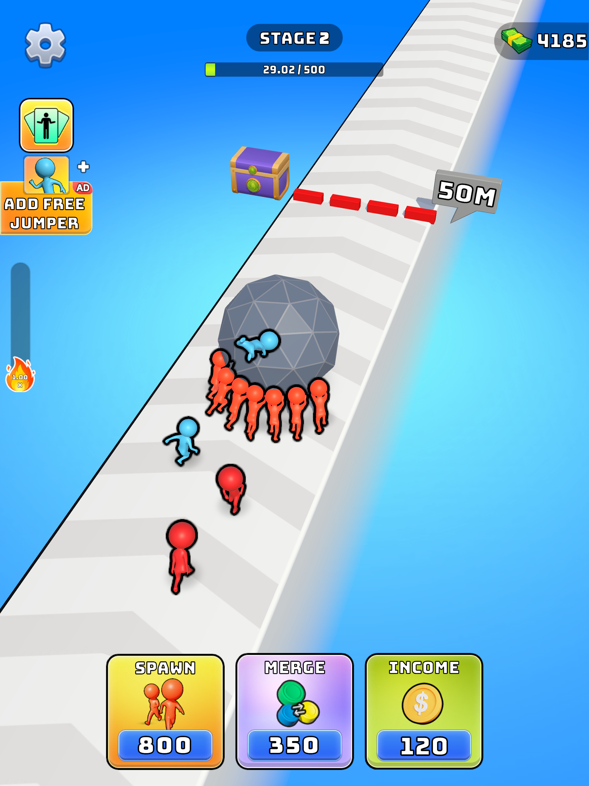 Push The Rock :Idle Game