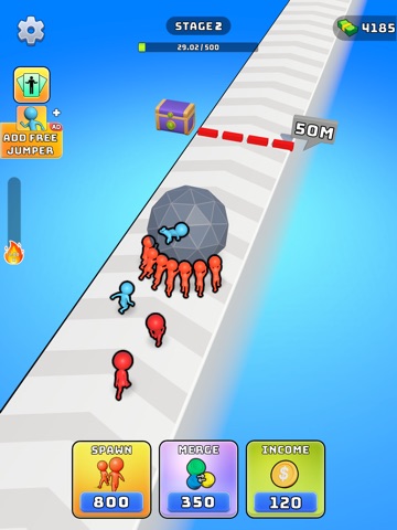 Push The Rock :Idle Game iPad screenshot