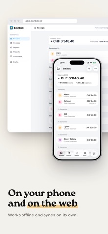 bonbox - simple accounting Screenshot 6 of 7
