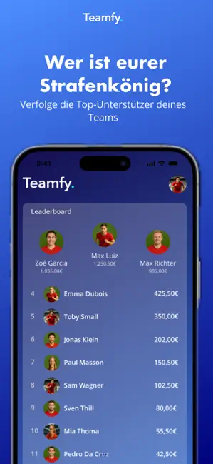 Teamfy iPhone screenshot 4
