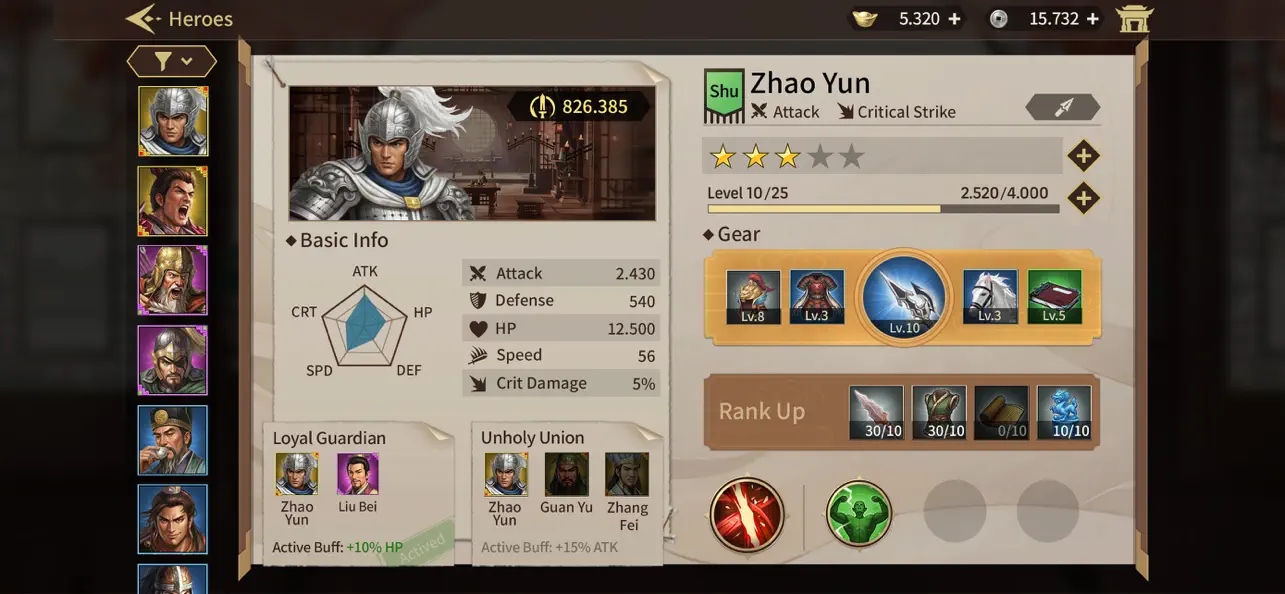 Three Kingdoms: Grand Strategy iOS Mod IPA screenshot 3 - iOS game interface