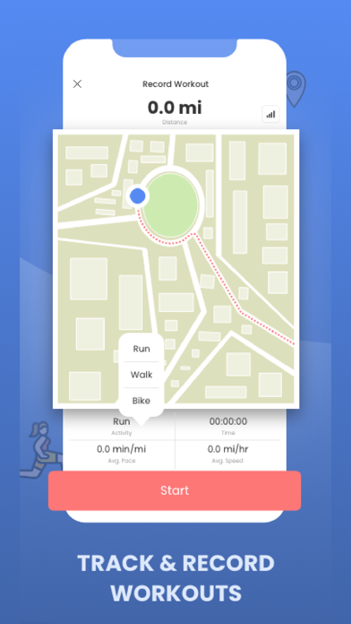 Charity Footprints Screenshot
