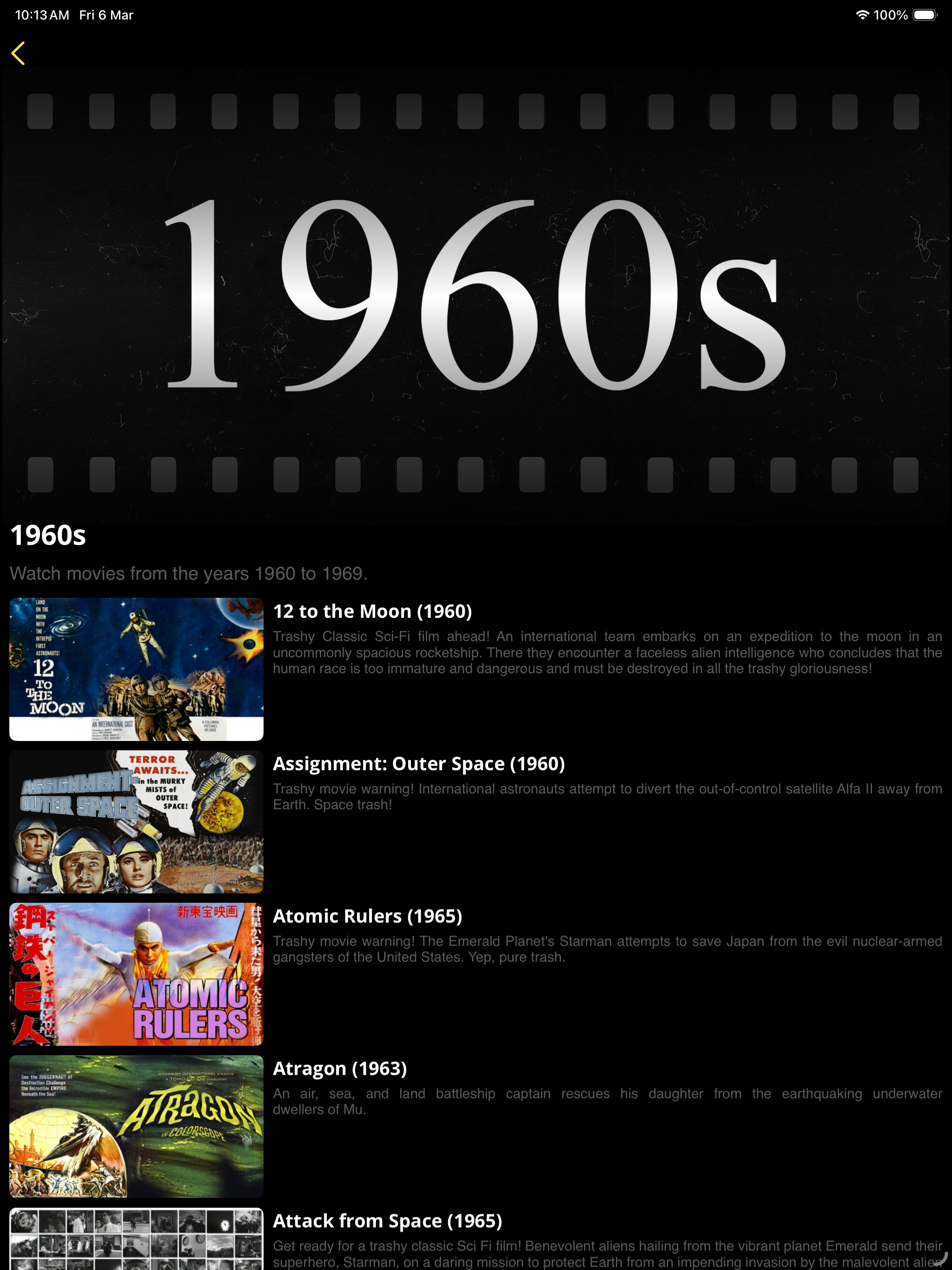 SciFi Movie Channel