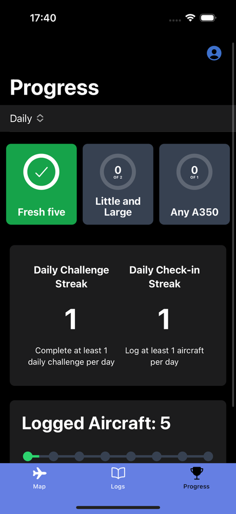 Fleetlog screenshot 1
