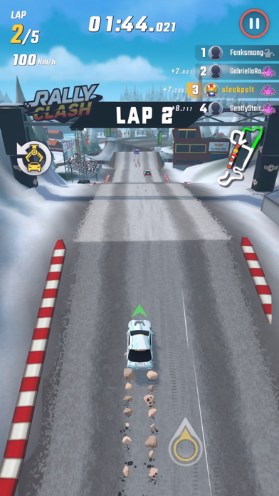 Rally Clash ラリークラッシュカーレーシングゲームのおすすめ画像7