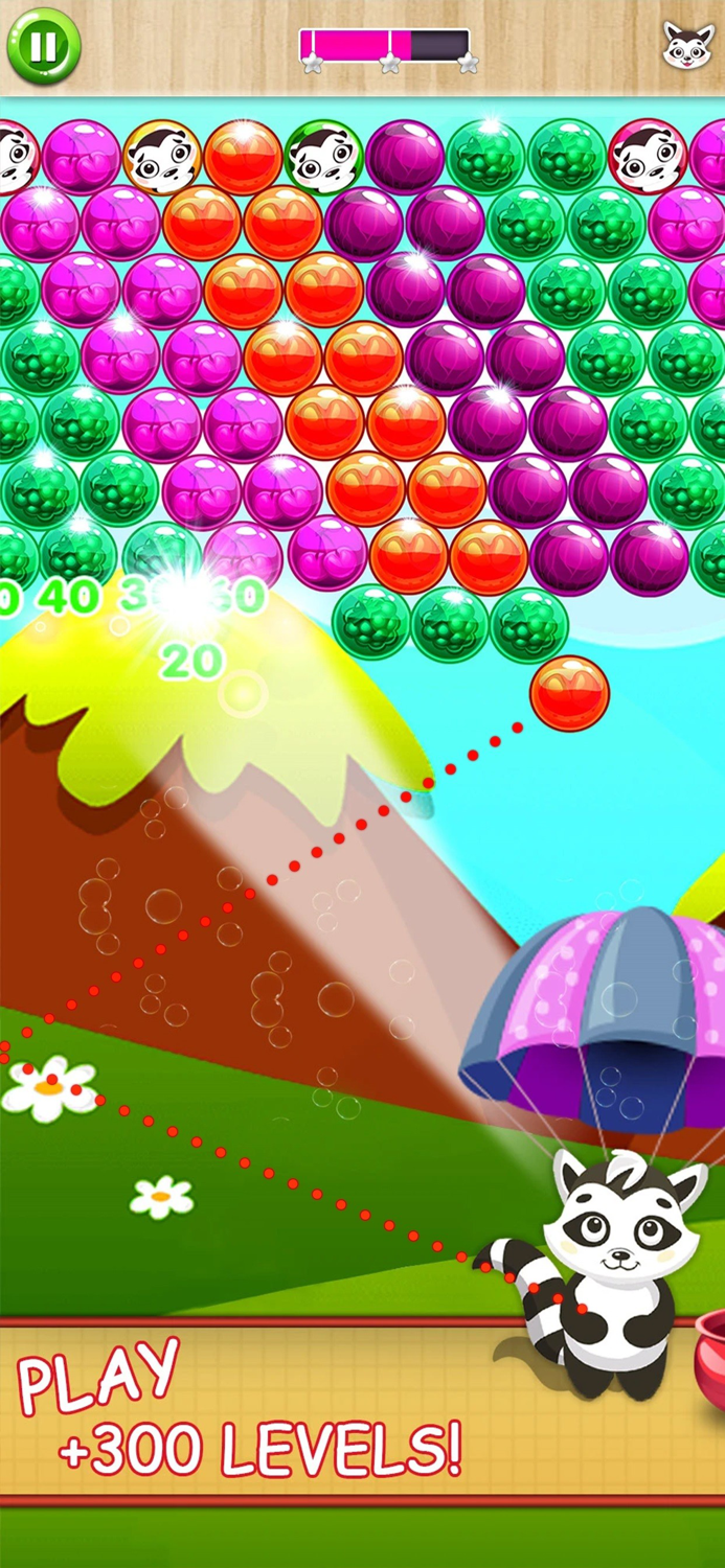Bubble Shooter game 3D