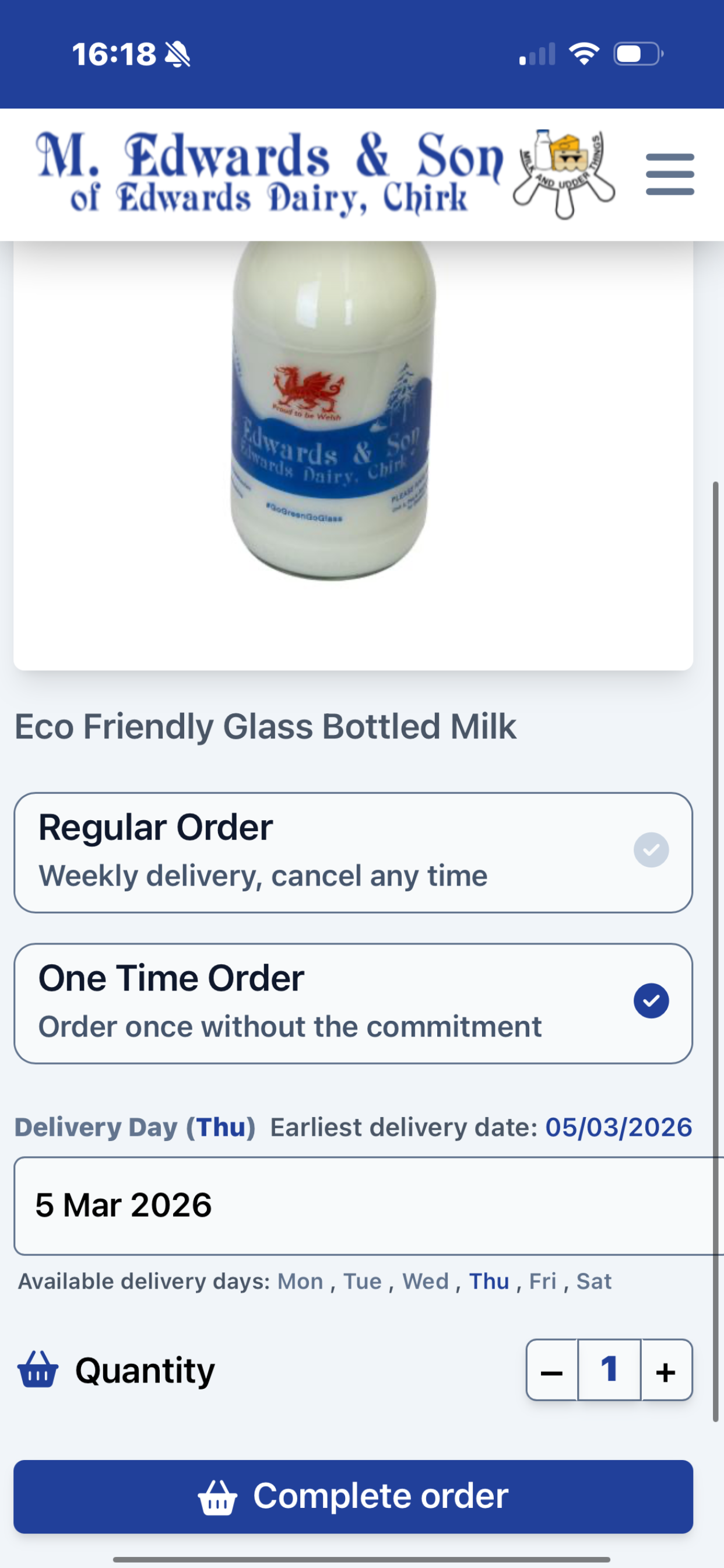 Edwards Dairies screenshot 4