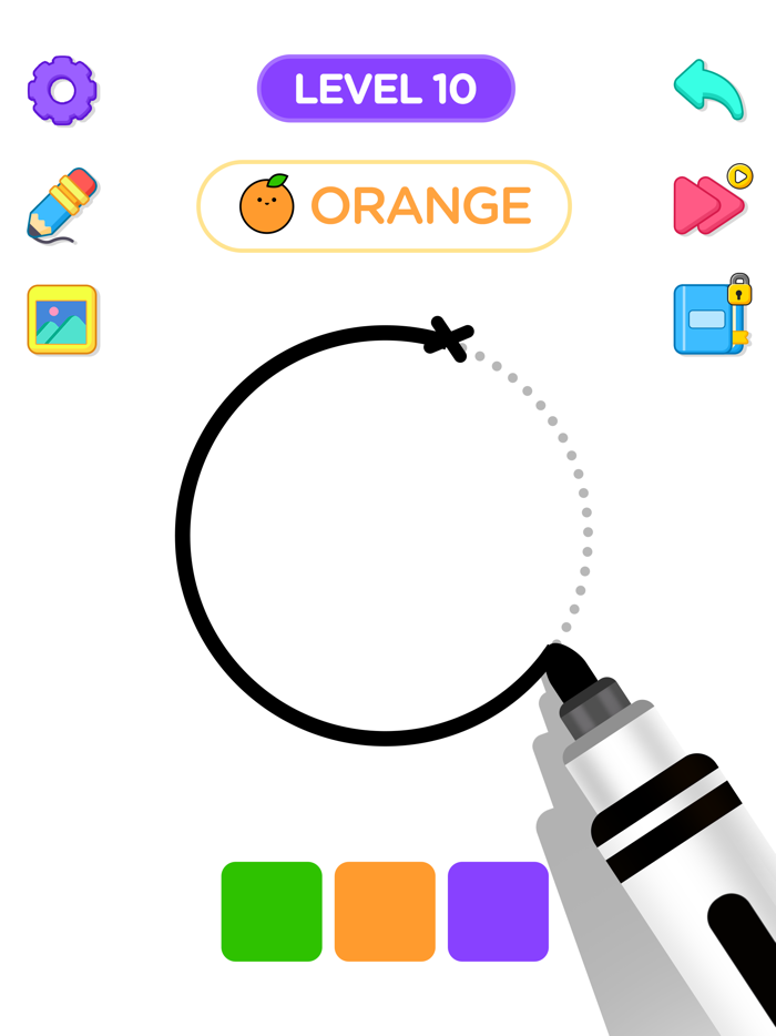 Coloring Book ASMR Drawing