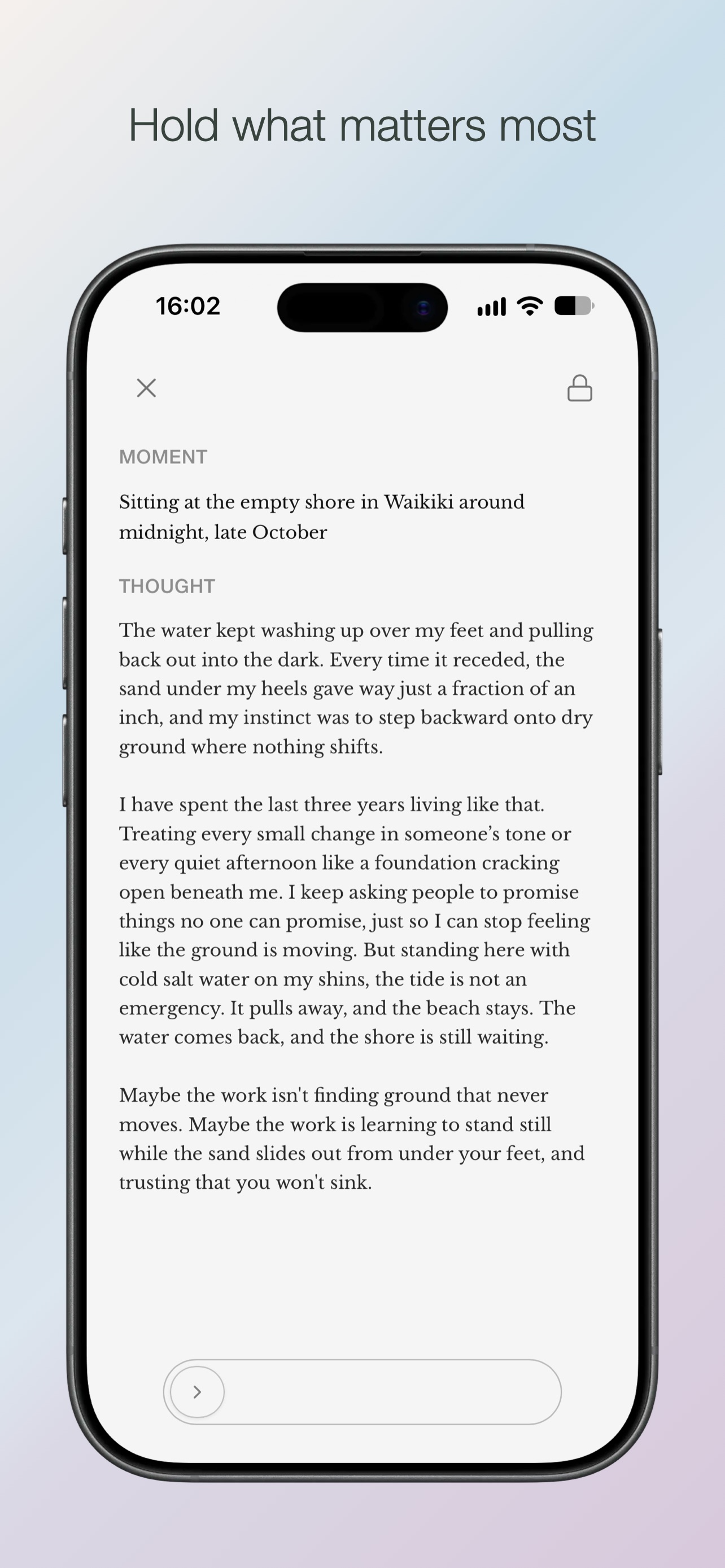Screenshot 3 of HOLDit: Memory & Thought Vault