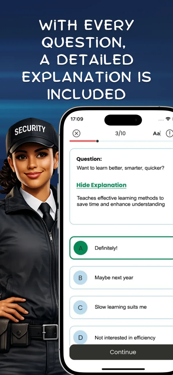Screenshot #3 pour CJBAT Criminal Justice Test