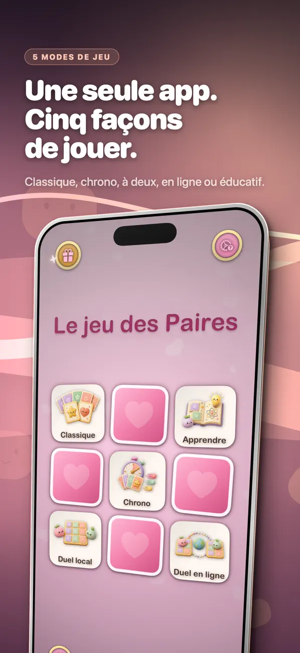 Screenshot #2 pour Le jeu des Paires - Memo