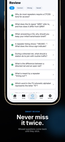 Ham Radio Prep: FCC Exam iPhone screenshot