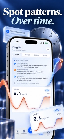 Testosterone Tracker: TRT AI Screenshot 5 of 10