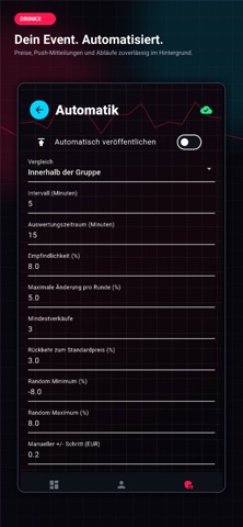 DrinkX screenshot