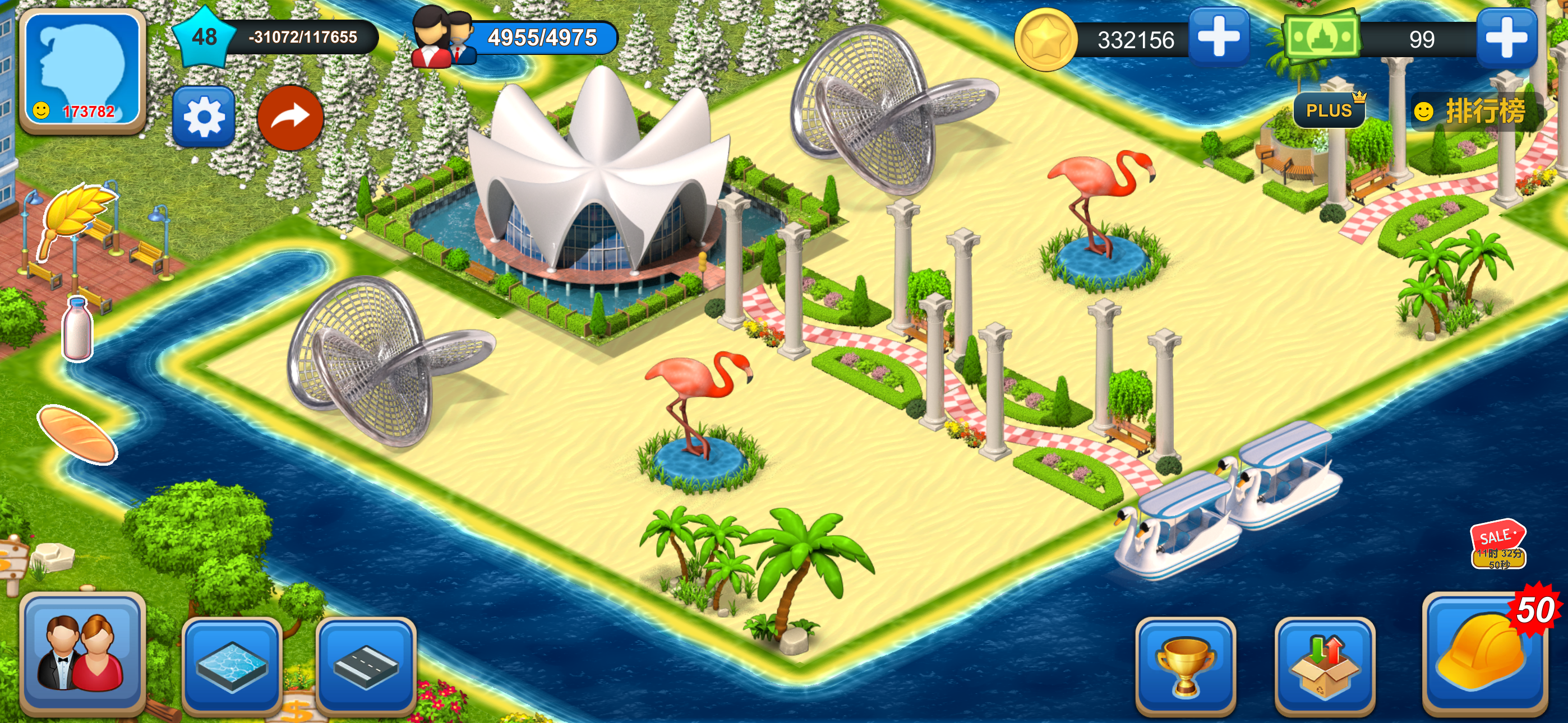 Island Town: Build & Grow