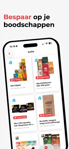 Supermarkt Acties Scanner iPhone screenshot
