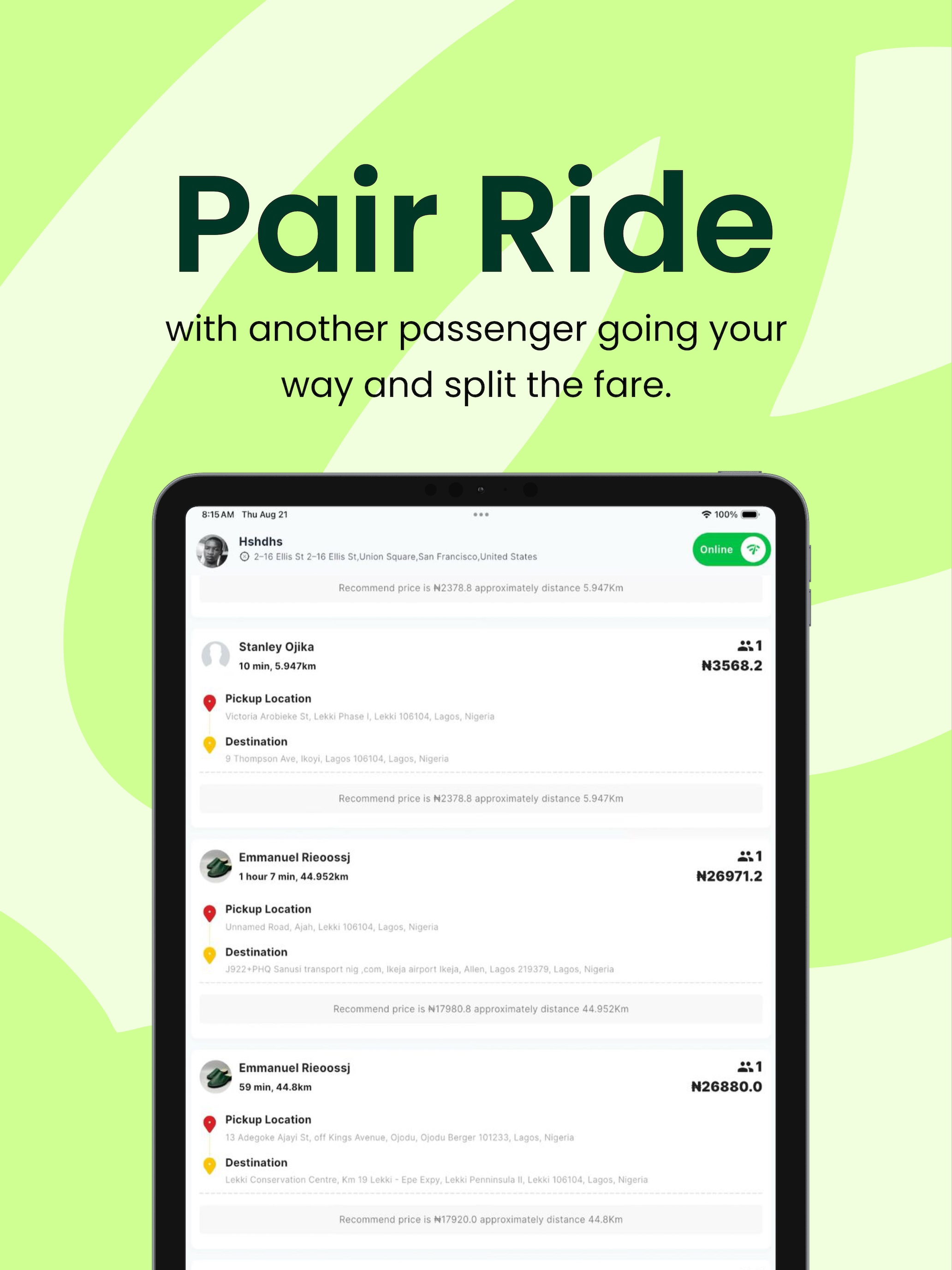 Mride Drive screenshot 8