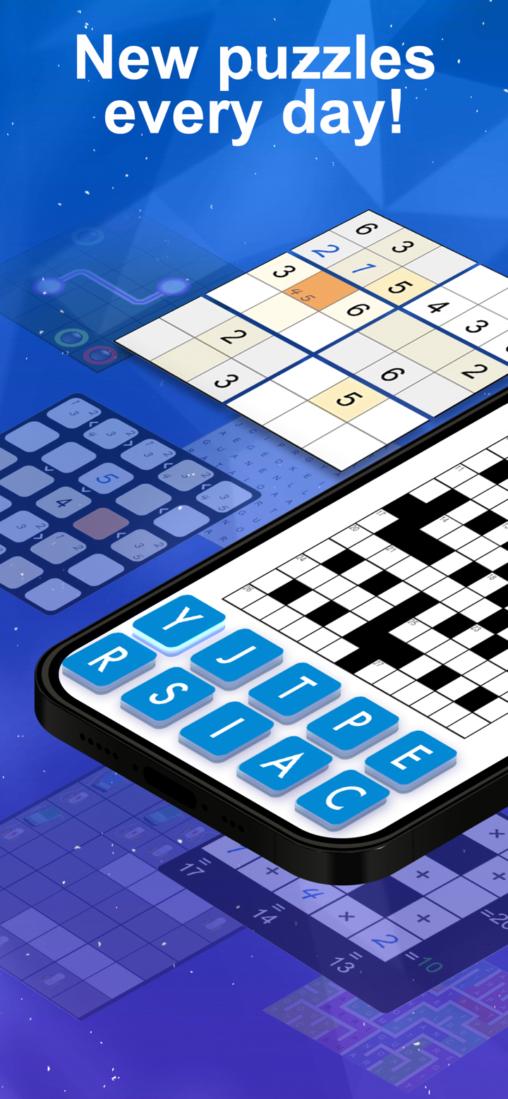 Puzzle Page - Daily Games! screenshot 1