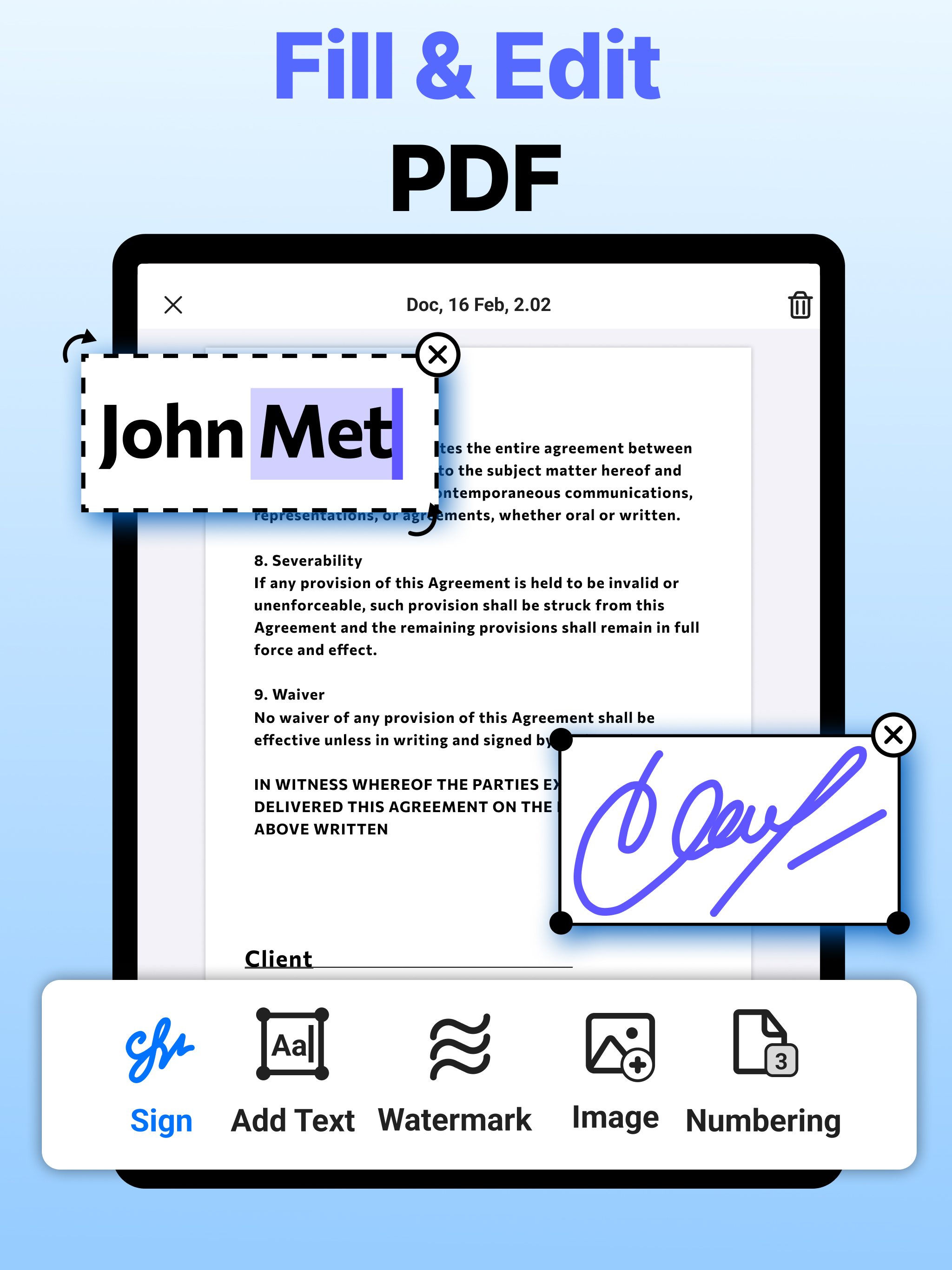 Signature maker PDF: ScanMo screenshot 6