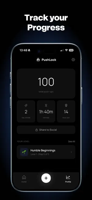 PushLock: Screen Time Control iPhone screenshot 5