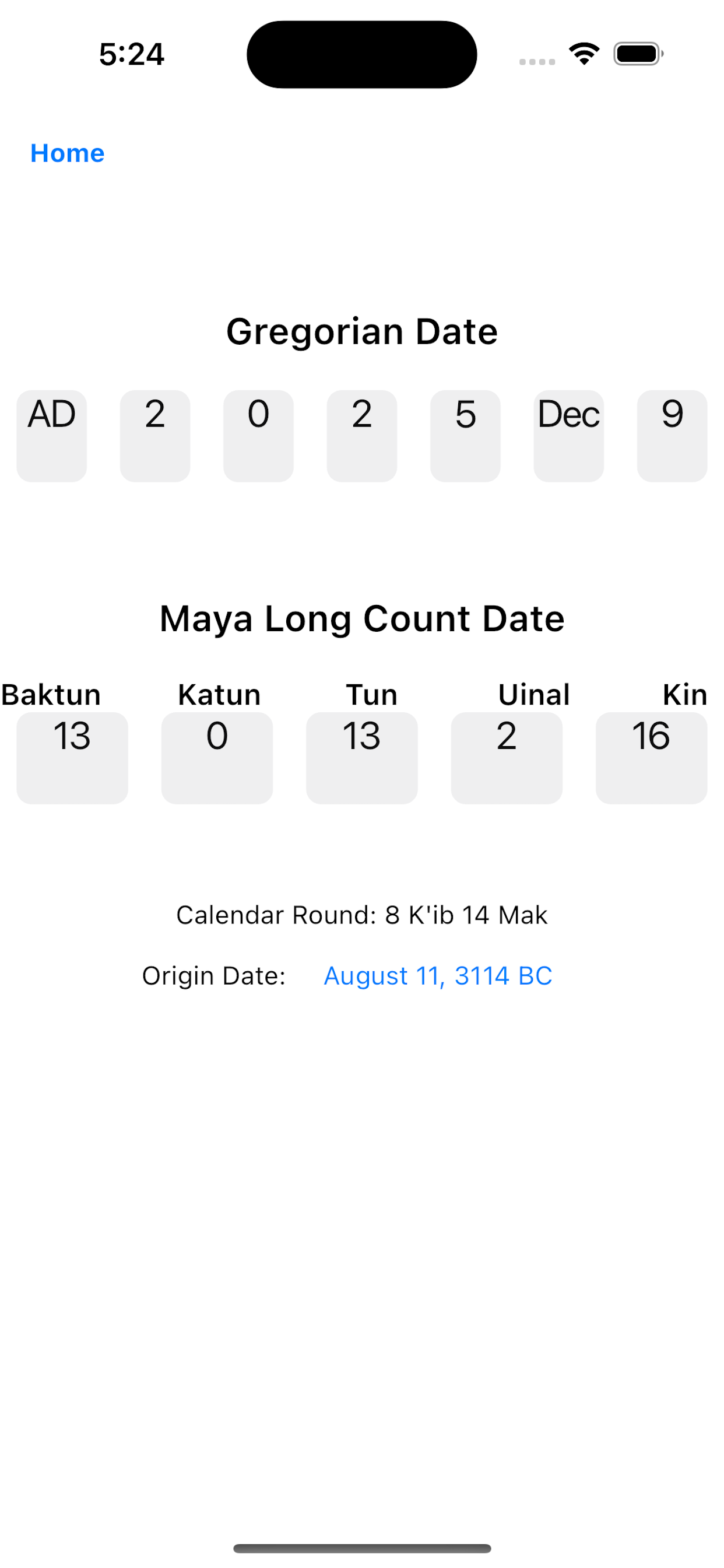 Ancient Maya App