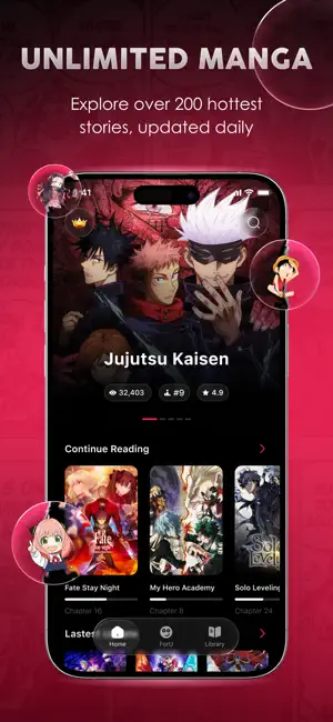 Manga Reader Galaxy screenshot 2