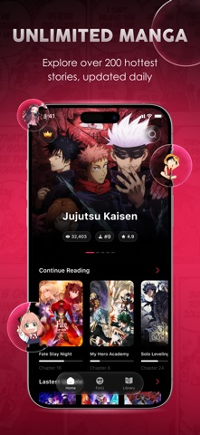 Manga Reader Galaxy screenshot