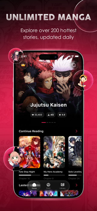 Manga Reader Galaxy Screenshot 2 of 8